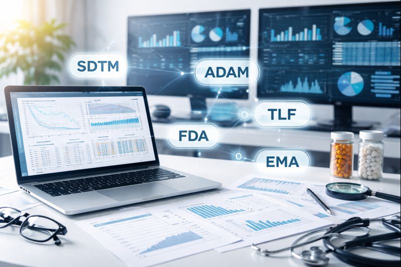 A Beginner-Friendly Guide to SDTM, ADaM, TLF, FDA, EMA